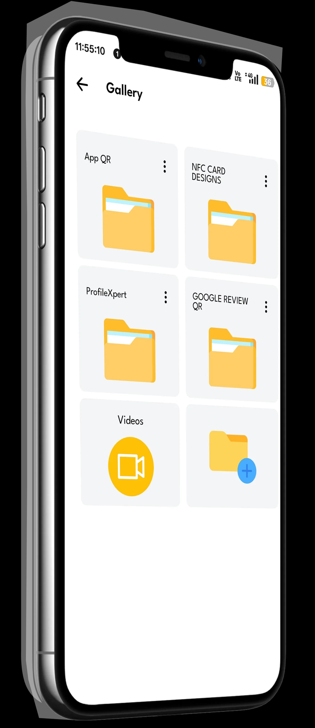 Images, Videos & Certificate phone mockup